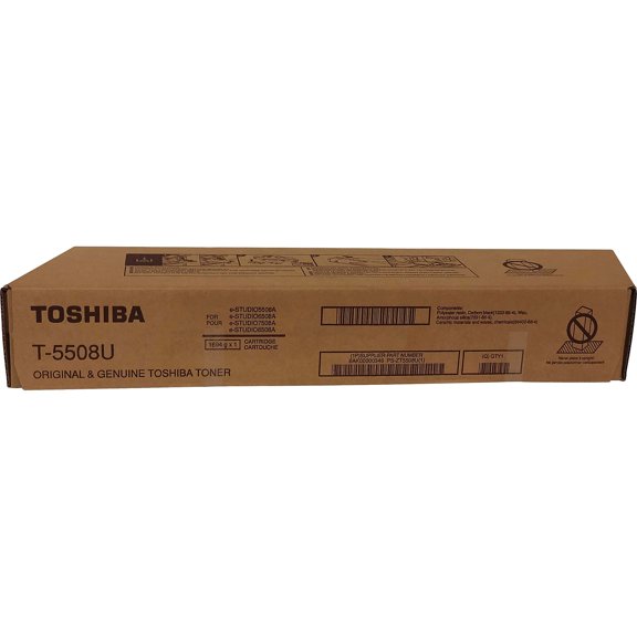 Toshiba Genuine OEM T-5508U Black Toner Cartridge (106.6K YLD)