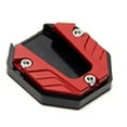 thumbnail image 2 of Motorcycle Bike Kickstand Extender Foot Side Stand Extension Pad Support Plate, 2 of 10
