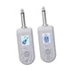 thumbnail image 5 of Transmisor y receptor de guitarra XLR, adaptador profesional de micrófono para bajos, altavoces, instrumentos, micrófono dinámico, pedales de efectos Conjunto blanco A, 5 of 8