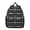 Geometric Diamond Black, variant on Geometric Diamond Black Pattern Backpack for School, Cute School Bag with Adjustable Shoulder Straps and Padded Back, 13.8"x11.4"x6"