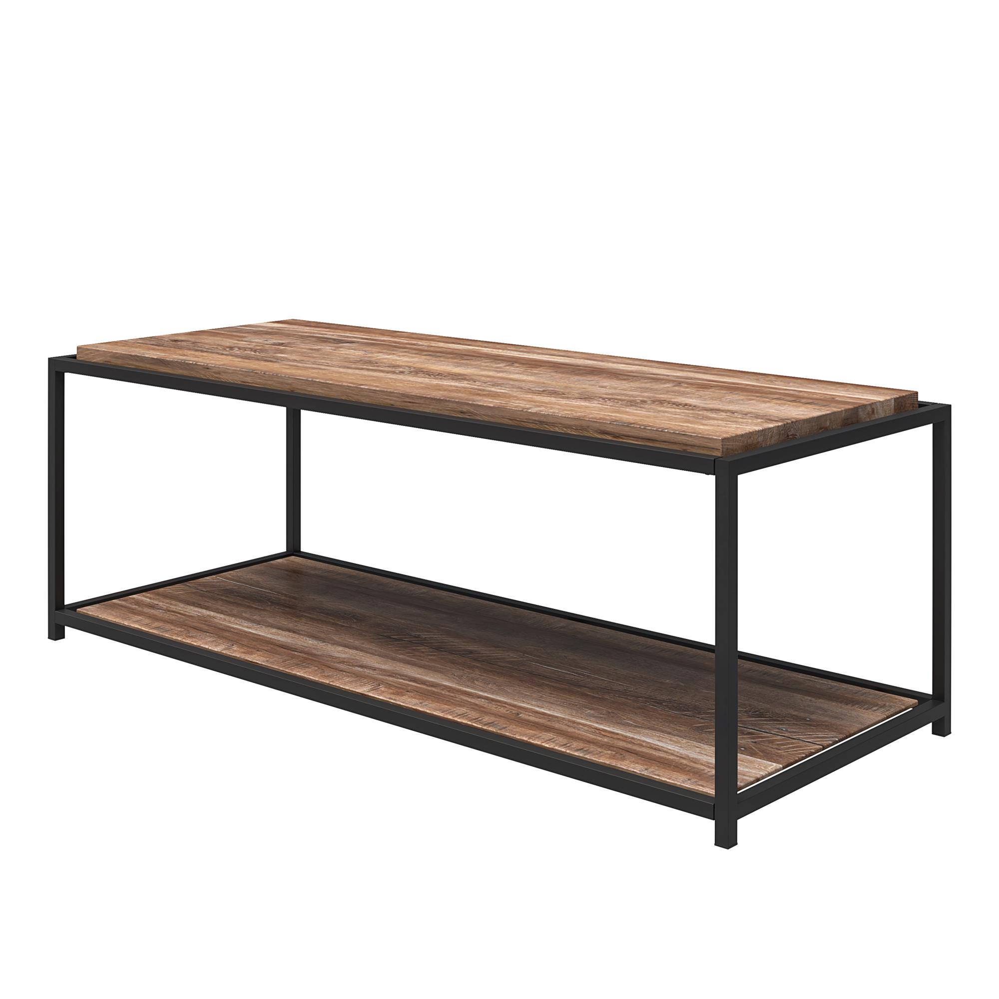 Ameriwood Home Fayette Coffee Table, Weathered Oak