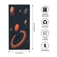 thumbnail image 3 of Stylish Beach Towel with Vibrant Planetary Design - Perfect for Pool Travel and Bathing - Ideal for Women Who Love Space, 3 of 6
