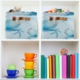 thumbnail image 6 of Crabs Storage Basket Large Foldable Storage Bin Laundry Baskets Toys Box Book Foldable Organizer Bag 14.2x10.2x8.3 Inches 1 PC, 6 of 8