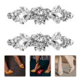 thumbnail image 2 of Miangastore 2 Pcs Pinces à Chaussures de Mariée Strass Brillants Décorations de Chaussures pour Femmes Pinces à Chaussures Décoratives Boucles de Chaussures pour Femmes et Mariée, 2 of 8