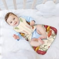 Salouo Frog Sitting On Mushroom Print Baby Sleep Sack Wearable Blanket
