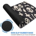 thumbnail image 6 of Long Mouse Pads for Desk,Dark Halloween Ghosts Skulls and Bats Desk Mats on Top Of Desks, Desk Mouse Pad Extra Large with 3mm Non-Slip Base and Stitched Edge for Gaming,Office,Work,Home 31.5"x11.8", 6 of 6
