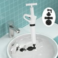 thumbnail image 4 of Air-Powered Drain Clearing Tool Drain Cleaner 3 Pieces Pack, 4 of 21