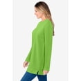 thumbnail image 3 of Woman Within Plus Size Sherpa Sweatshirt, 3 of 6