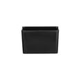 thumbnail image 5 of Mini Serve 2 oz Square Black Plastic Short Quadrato Cup - 1 3/4" x 1 3/4" x 1" - 100 count box, 5 of 11