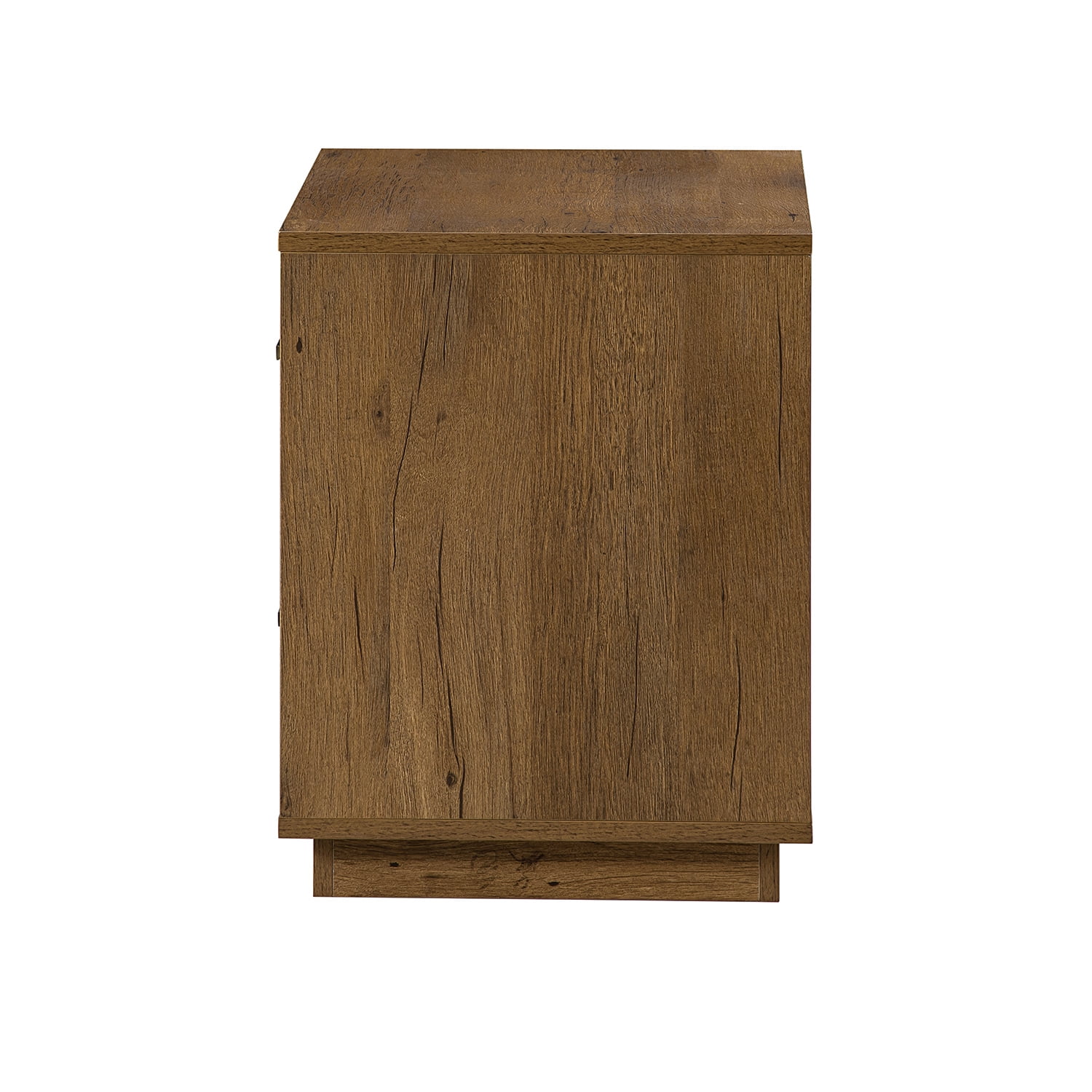 Resenkos Modern Design Wooden End Side Table with 2 Drawers, Nightstand Storage Cabinet for Bedroom,Natural Resenkos Modern Design Wooden End Side Table with 2 Drawers, Nightstand Storage Cabinet for Bedroom,Natural