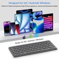 thumbnail image 3 of Teclado Bluetooth MMK para iPad 10, 9 y 8, iPad Air 5 y 4, 3 of 7