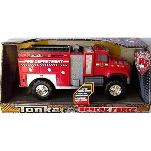  Tonka  Rescue  Force Fire  Department Truck  Walmart com 