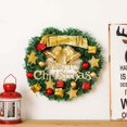 thumbnail image 4 of Matsuzay Guirnalda colgante para puerta de pared de Navidad de 30cm, decoración de flores artificiales, fiesta de festival para el hogar, Kits de decoración para fiestas tipo 3, 4 of 6