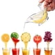 thumbnail image 1 of Aparatos de cocina, Accesorios de cocina, Utensilios de cocina, Utensilios de cocina, Exprimidor de limón manual portátil de plástico, Exprimidor de limón transparente, Exprimidor manual de frutas peq, 1 of 8
