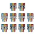 thumbnail image 1 of 3-in-6-out 250V 32A Wear Resistant 10Pcs Wire Block Clamp Terminal, Easy To Plug LT-633 Impact Resistant Home For Wire Spice, 1 of 8