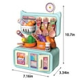 thumbnail image 3 of Meitianfacai Ensemble de Jouets de Maison de Jeu, Cuisine de Simulation Pouvant Cuisiner Ensemble de Jouets de Cuisine, Ustensiles de Cuisine Jouets pour Enfants Filles Cadeau, 3 of 7