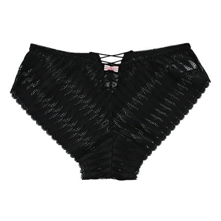 

XZHGS Solid Spring Boyshort Women Floral Lace underwear Criss Seamless Bikini Panty Brief Panties Womens underwear Cotton White