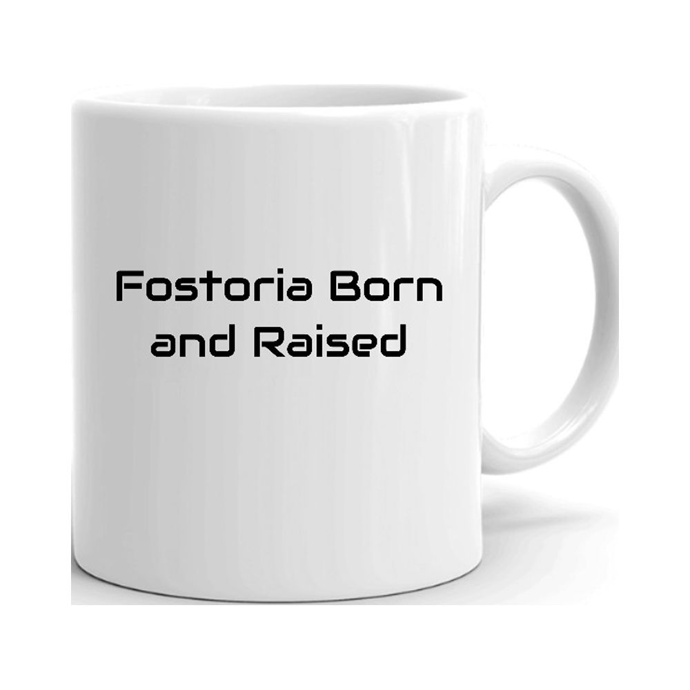 Fostoria Born And Raised Ceramic Dishwasher And Microwave Safe Mug