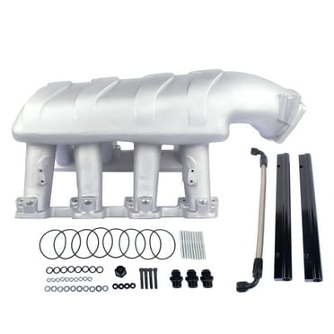 NEWZQ EFI LS Hi-Ram Engine Intake Manifold 300-116 for Chevy GM LS3 L92 Small Block V8