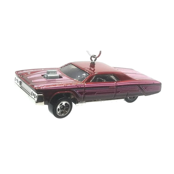 Christmas Ornament for 1960's Lowrider Custom Red Pinstripes