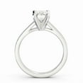 thumbnail image 3 of Dash Jewel Wedding Ring for Her – 1.8 Ct Emerald Cut Lab Created Diamond Engagement Ring – 14K White Gold Plated Cathedral Style Ring – Add Sparkle to Her Treasured Jewelry Set, 3 of 4
