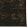 thumbnail image 3 of Linon Vintage Ilussion Power Loomed Microfiber Polyester 9'x12' Rug in Brown, 3 of 4