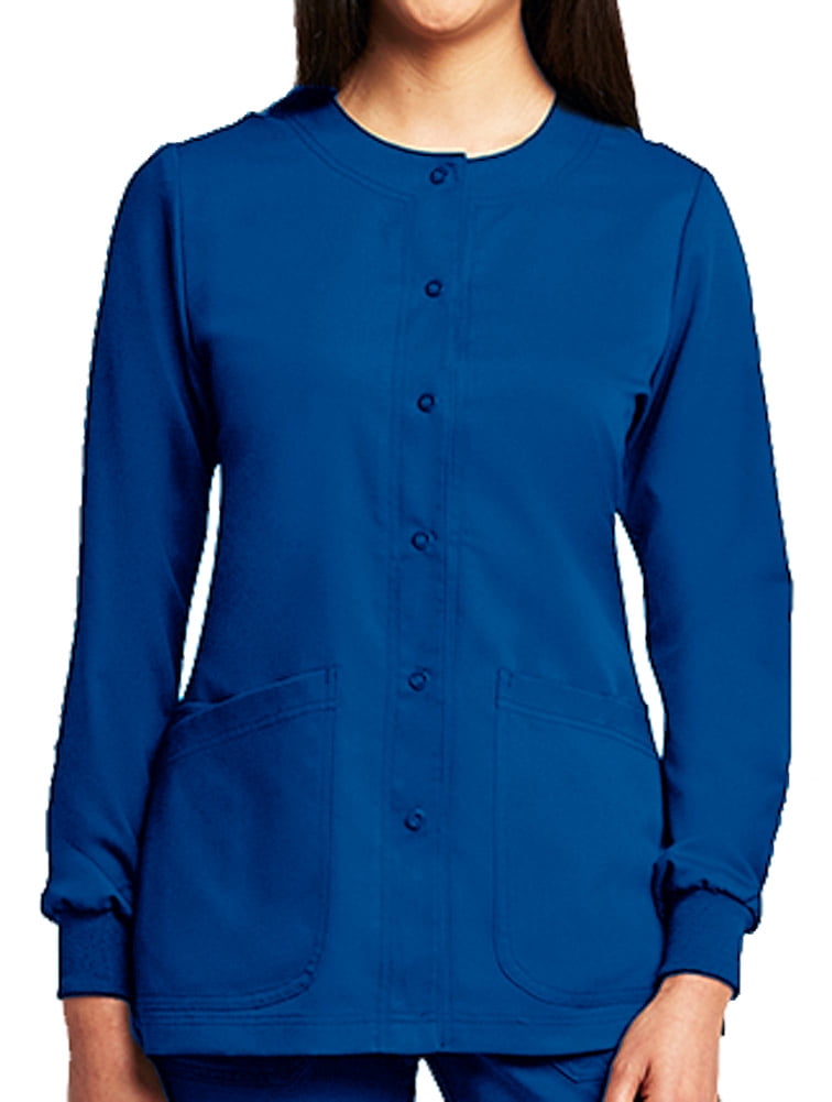 Grey's Anatomy 'Grey's Anatomy' Round Neck Scrub Jacket Scrub Jacket