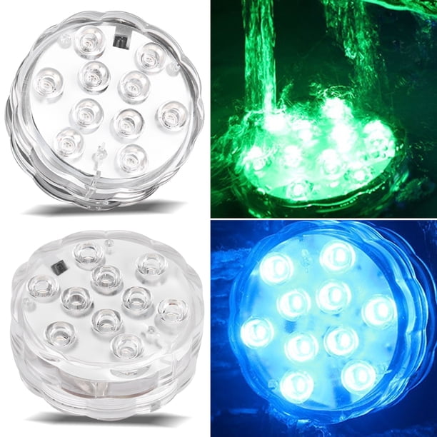 Luz de acuario Jadeshay con Control remoto sumergible impermeable luz LED multicolor