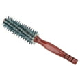 thumbnail image 3 of Soft Boar Bristle Round Brush, Round Styling Hair Brush High Temperature Resistant  For Home 18s Large, 3 of 8