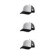 thumbnail image 5 of Gorra de béisbol deportiva Sonducket para niños y bebés ajustable color Blanco negro, 5 of 6