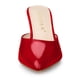 thumbnail image 3 of Zapatos de Tacón de Aguja Con punta Puntiaguda Allegra K Rojo 37, 3 of 7