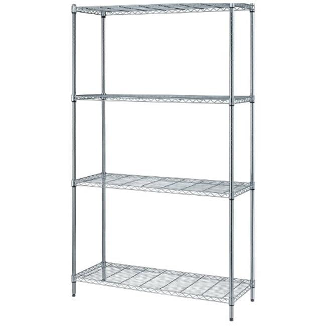 5 Tier Wire Shelving Rack With Wheels, 5 Tier Wire Shelving Rack With Wheels 36 X 18 721