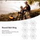 thumbnail image 4 of Bandas De Cebo De Pellets, Anillo De Cebo Redondo Transparente De Amplia Aplicación Pesca Europea 50 Piezas Duraderas Desmontables Para La Pesca De Carpas, 4 of 7