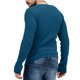 thumbnail image 4 of Blusas y camisas de manga larga con cuello en V para hombre, camisetas casuales de manga larga, jersey de punto, camisa de color liso con cuello en V, blusa para hombre, 4 of 6