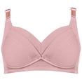 thumbnail image 5 of Nursing Bras For Breastfeeding Wavy Seamless Comfort Maternity Bralette Wireless Pregnancy Sleep Bra With Support, 5 of 5