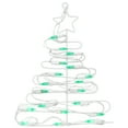 thumbnail image 3 of Northlight LED Lighted Christmas Tree Window Silhouette Decoration - 12.5" - Green Lights, 3 of 7