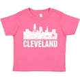 thumbnail image 3 of Inktastic Cleveland Skyline Grunge Boys or Girls Toddler T-Shirt, 3 of 5