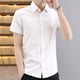 thumbnail image 3 of Camisetas y blusas estampadas de manga corta para hombre con estampado floral gráfico estilo coreano ropa de diseñador de lujo, 3 of 5