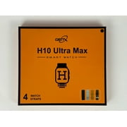 GenX H10 Ultra Max Smart Watch w/ Four Wristbands