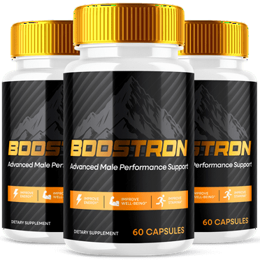 Boostron Capsules for Men Advanced Formula Support Supplement 180 Capsules