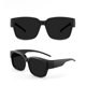 thumbnail image 1 of Gafas de sol polarizadas que se pueden usar sobre otras, gafas de sol para conducir, montar, envolver alrededor, ajuste sobre gafas, 1 of 5