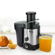 ZOKOP Centrifugal Juicer Machine Wide 3 Speed Control Extractor Stainless Steel