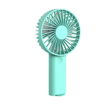 

Mini Desk Fan Hand Held Fan 4000 MAh Personal Fan USB Powered - Green