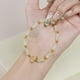 thumbnail image 2 of Pulsera de calcedonia blanca y plata S925 para mujer, 2 of 2