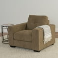 thumbnail image 2 of CorLiving Club Chenille Fabric Chair, 2 of 4
