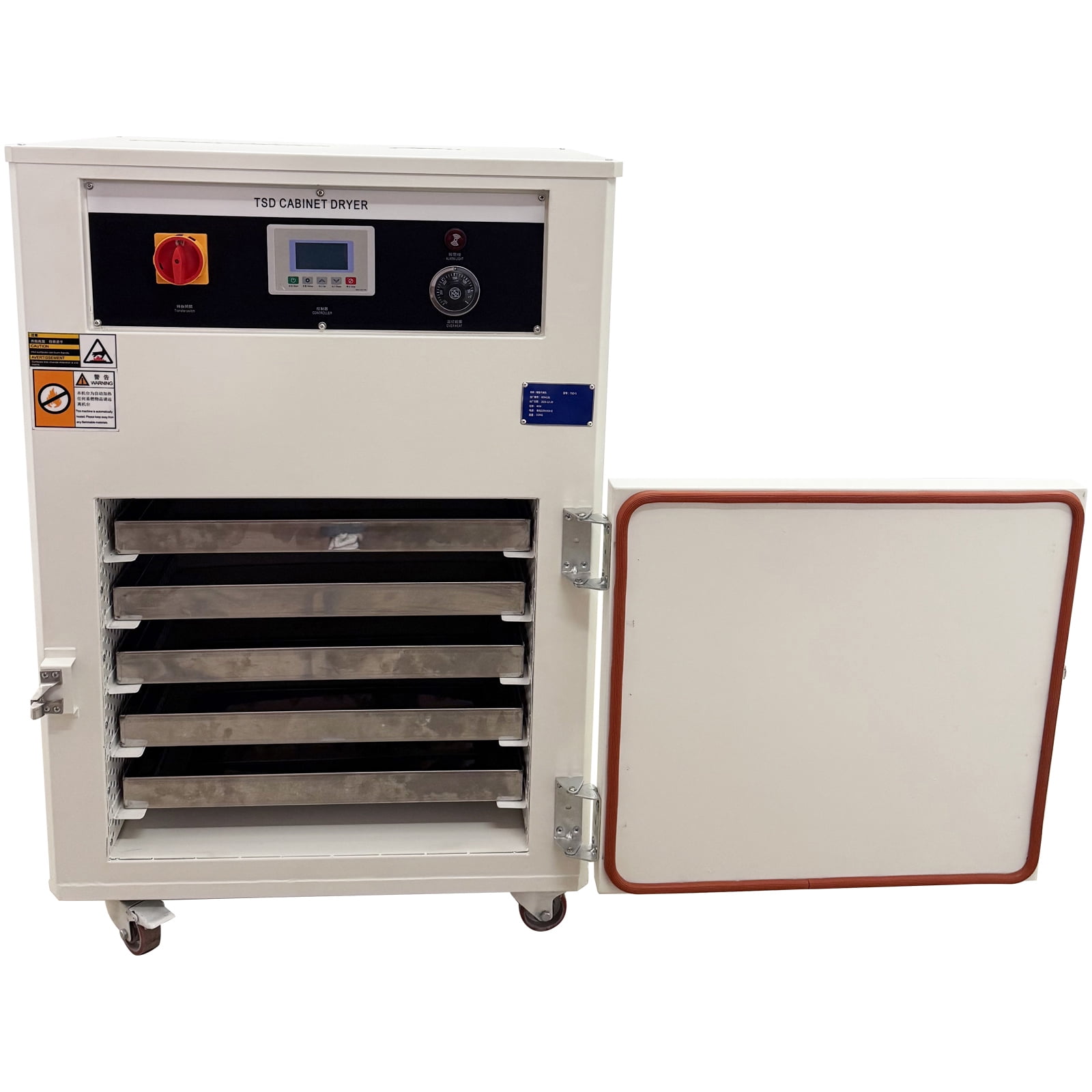 220V 3-Phase Plastic Granule Box-type Dryer Engineering Plastic Particle Cabinet Dryer