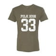 thumbnail image 2 of Wild Bobby, Polk High Bundy 33 Married with Children Fan, Pop Culture, Men Premium Tri Blend Tee, Military Green, Medium, 2 of 4