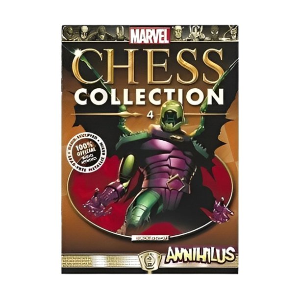 Set de ajedrez Eaglemoss Marvel Chess Collection #4 Annihilus