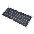 thumbnail image 4 of Panel solar fotovoltaico de 10 W con kit de ventilador, puertos USB hembra duales para coches, barcos, aviones, satélites, 4 of 5