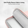 thumbnail image 3 of MOSISO 9-11 inch Tablet Sleeve Case for iPad A16 2025, iPad Air 11 inch M3 M2, iPad Pro 11 M4, iPad 10/9/8/7th, Galaxy Tab A9+/S9/S8/Plus 11, Rectangle Quilted Puffy Carrying Case, 3 of 7